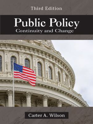 Public Policy: Continuity and Change, Third Edi... 1478636718 Book Cover