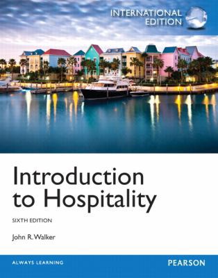 Introduction to Hospitality 0132993074 Book Cover