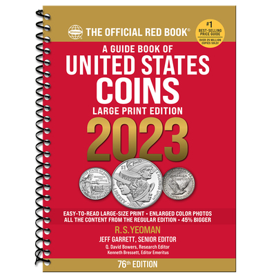 Guide Book of United States Coins Large Print 2023 0794849644 Book Cover