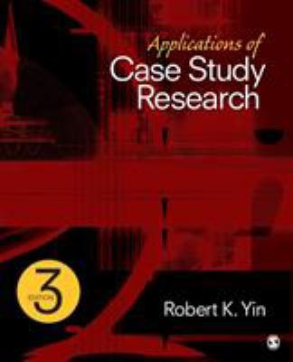 Applications of Case Study Research B0075L3FQ8 Book Cover