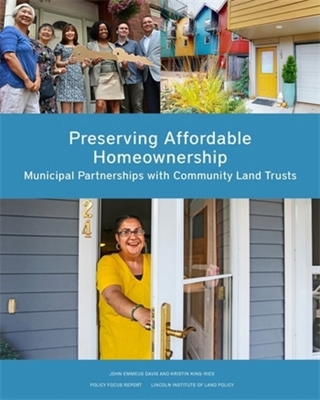 Preserving Affordable Homeownership: Municipal ... 1558444602 Book Cover