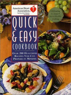 American Heart Association Quick and Easy Cookb... 0812922514 Book Cover