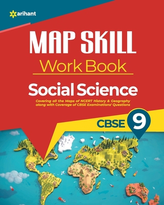 Map Skill Work Book CBSE 9th 9325790416 Book Cover
