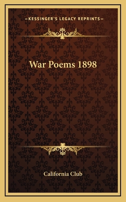 War Poems 1898 1163382744 Book Cover