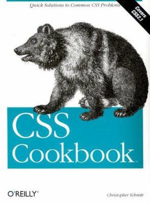 CSS Cookbook 0596005768 Book Cover