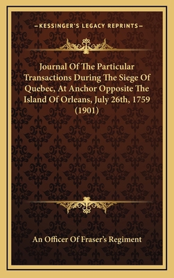 Journal Of The Particular Transactions During T... 116866926X Book Cover