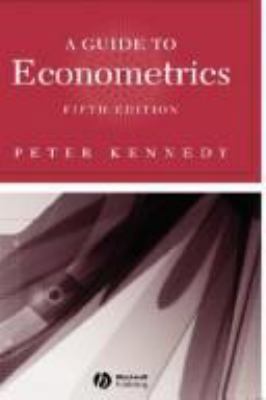Guide to Econometrics 1405115025 Book Cover