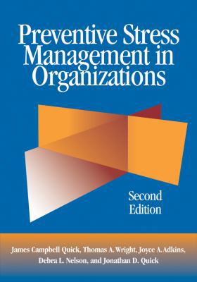 Preventive Stress Management in Organizations 1433811855 Book Cover