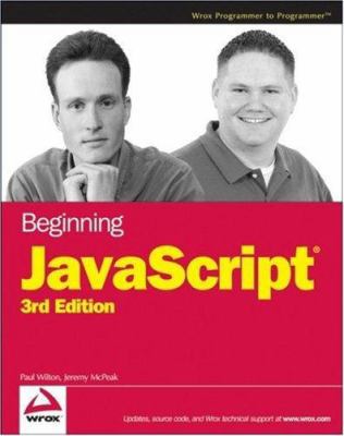 Beginning JavaScript, 3rd Edition 0470051515 Book Cover