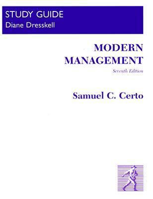 Modern Management 0139026940 Book Cover