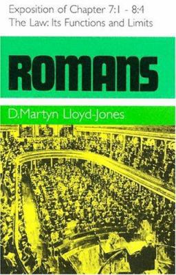 Romans 7:1-8:4: The Law, It's 0851511805 Book Cover