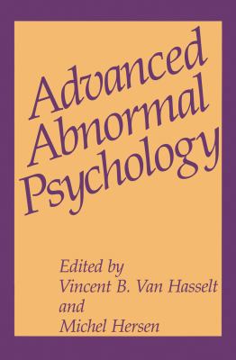 Advanced Abnormal Psychology 1475703473 Book Cover