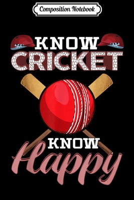 Composition Notebook: Mens Cricket Fan Gift  Journal/Notebook Blank Lined Ruled 6x9 100 Pages
