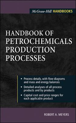 Handbook of Petrochemicals Production Processes 0071410422 Book Cover