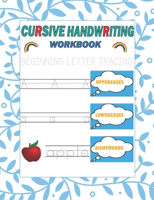 Cursive Handwriting Workbook: Beginning letter ... B088T18GDW Book Cover