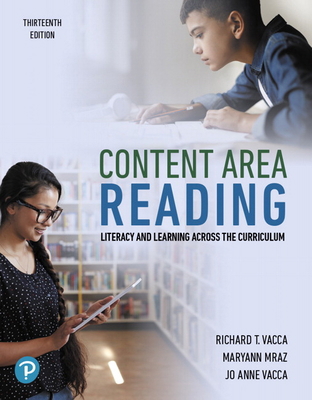 Content Area Reading: Literacy and Learning Acr... 0135760968 Book Cover