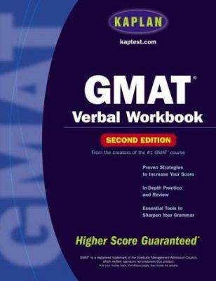 Kaplan GMAT Verbal Workbook, Second Edition 0743250990 Book Cover