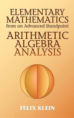Elementary Mathematics from an Advanced Standpo... 048643480X Book Cover