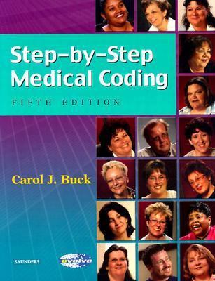 Step-By-Step Medical Coding with HIPAA 0721601715 Book Cover