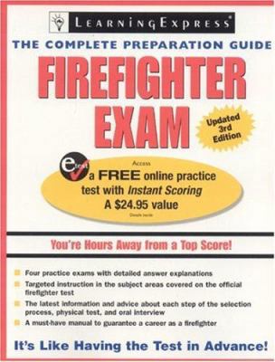 Firefighter Exam 1576855708 Book Cover