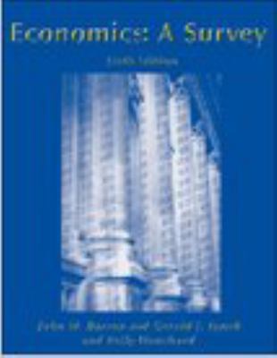 Economics: A Survey 075930792X Book Cover