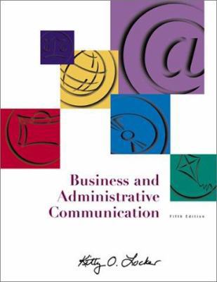 Business and Administrative Communication w/Stu... 0072350733 Book Cover