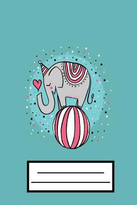 Cute Elephant: Cute Blue Elephant Composition N... 107357380X Book Cover