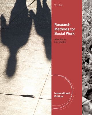 Research Methods for Social Work 0495811831 Book Cover