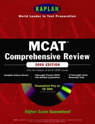 Kaplan MCAT Comprehensive Review 2000 068486746X Book Cover