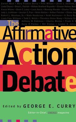 The Affirmative Action Debate 020147963X Book Cover