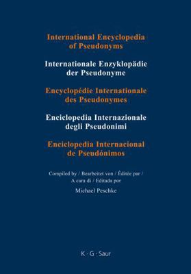 International Encyclopedia of Pseudonyms: Part ... 359824973X Book Cover