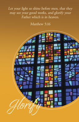 Legacy Bulletin: Glorify (Package of 100): Matt...            Book Cover