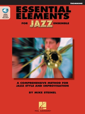 Essential Elements for Jazz Ensemble Trombone B... 0793596254 Book Cover