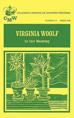 Virginia Woolf 0231028296 Book Cover