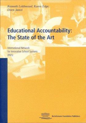 Educational Accountability: The State of the Art 389204435X Book Cover