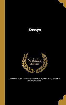 Essays 1360173021 Book Cover