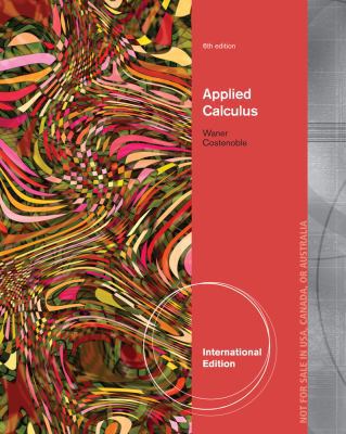 Applied Calculus 6Ed (Ie) (Pb 2014) B01MECS6MH Book Cover