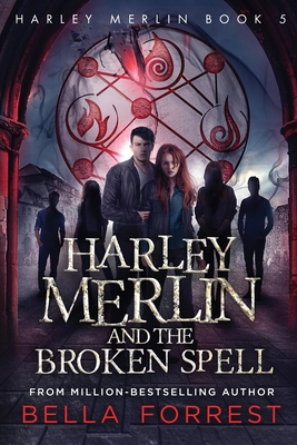 Harley Merlin and the Broken Spell B0CN8J13FP Book Cover