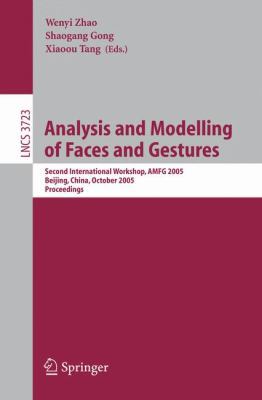 Analysis and Modelling of Faces and Gestures: S... 3540292292 Book Cover