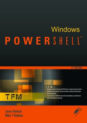 Windows PowerShell: TFM 0982131461 Book Cover