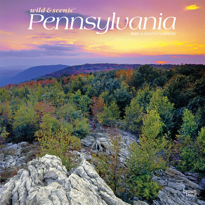 Pennsylvania Wild & Scenic 2025 12 X 24 Inch Mo... 1975475526 Book Cover