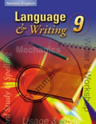 LANGUAGE & WRITING 9 0176186816 Book Cover