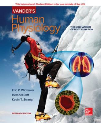 Vander's Human Physiology 1260085228 Book Cover