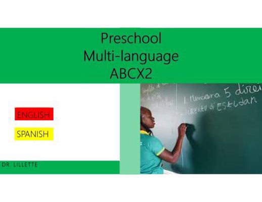 Paperback Preschool Multi-Language ABCX2 English & Spanish : English & Spanish Book