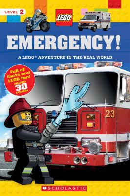 Emergency! (Lego Nonfiction): A Lego Adventure ... 1338149148 Book Cover