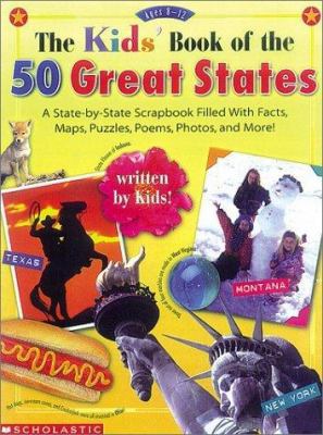 The Kids' Book of the 50 Great States (Grades 3-6) 0590996215 Book Cover