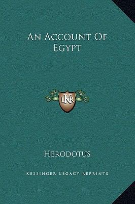 An Account Of Egypt 1169221335 Book Cover
