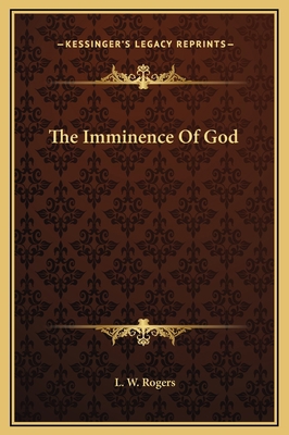 The Imminence Of God 1169167136 Book Cover