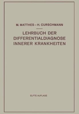 Lehrbuch Der Differentialdiagnose Innerer Krank... [German] 3662356678 Book Cover