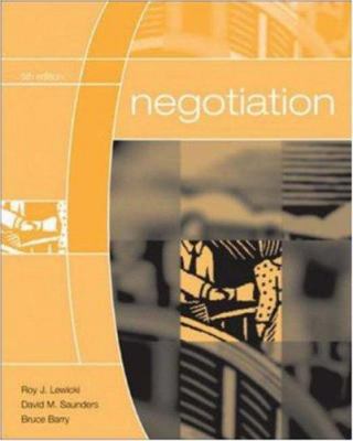 Negotiation 0072973072 Book Cover